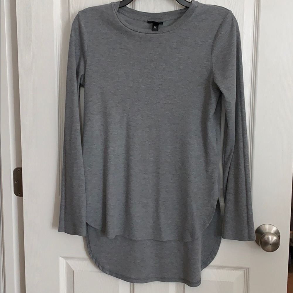 Mossimo high low long sleeve shirt